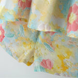 Mini Fashion™ - Sommerlicher Blumen-Chic - Sommerkleid Pfingstrose Druck