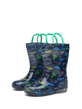 RainySteps – Bequem & wasserdicht – Regenstiefel mit Print & Schlaufe