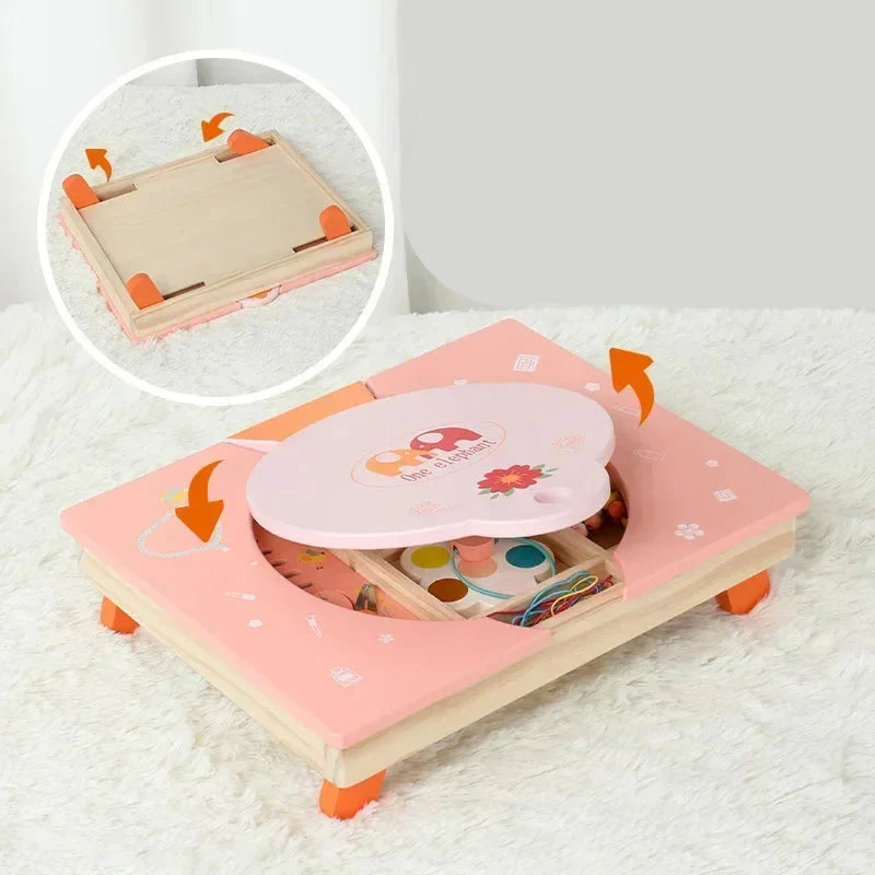 MiniDresser – Lernspielzeug & Rollenspiel – Frisiertisch für Kinder