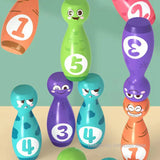 Bowling Game Set - Farbenfroh & lustig – Spielzeug-Bowling-Set