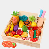 MiniChef – Spaß & Kreativität – Magnetisches Küchenspielset aus Holz