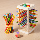 Wooden Stick Battle Game – Denken & Interaktiv – Strategisches Brettspiel