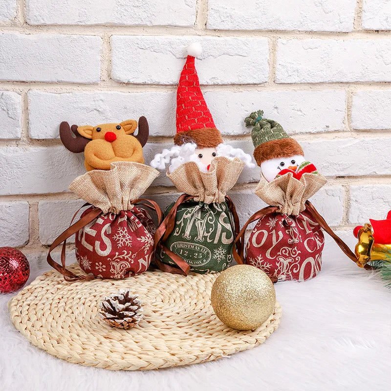 MerryBags – Luxuriös & wiederverwendbar – Festliche Weihnachtsgeschenktüten