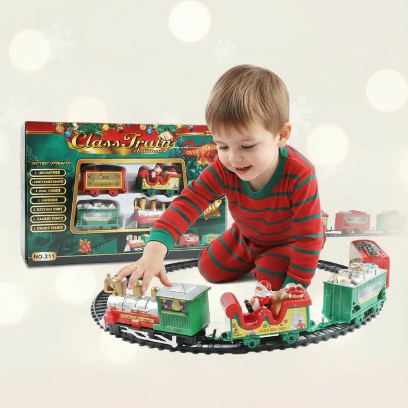 XmasTrain – Festlich & Unterhaltsam – Elektrisches Zugset für Weihnachten