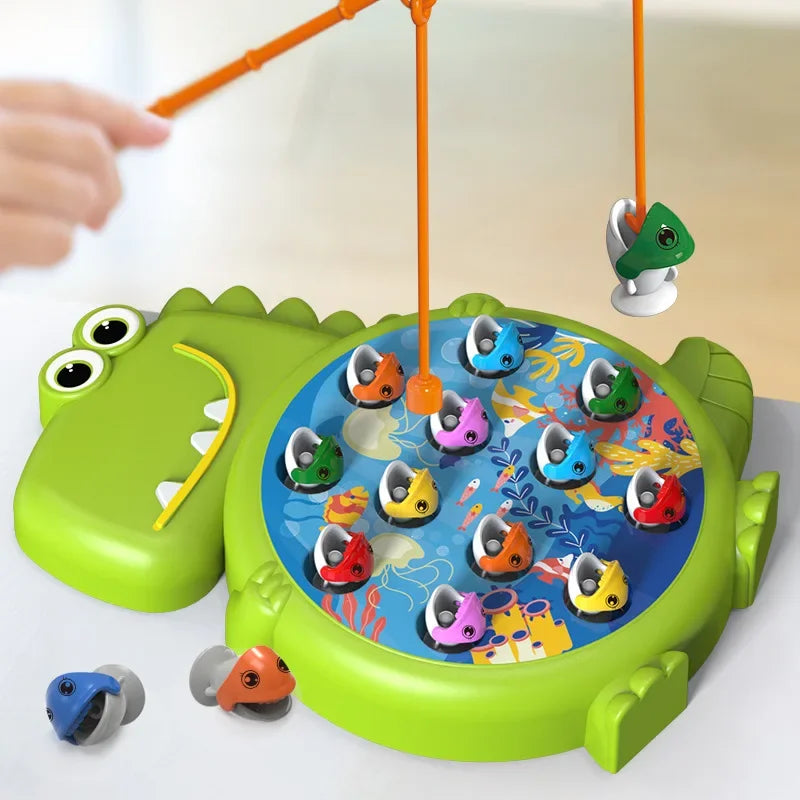 Dino Fishing Set™ – Verbesserung der Konzentration - Magnetisches Fischspiel