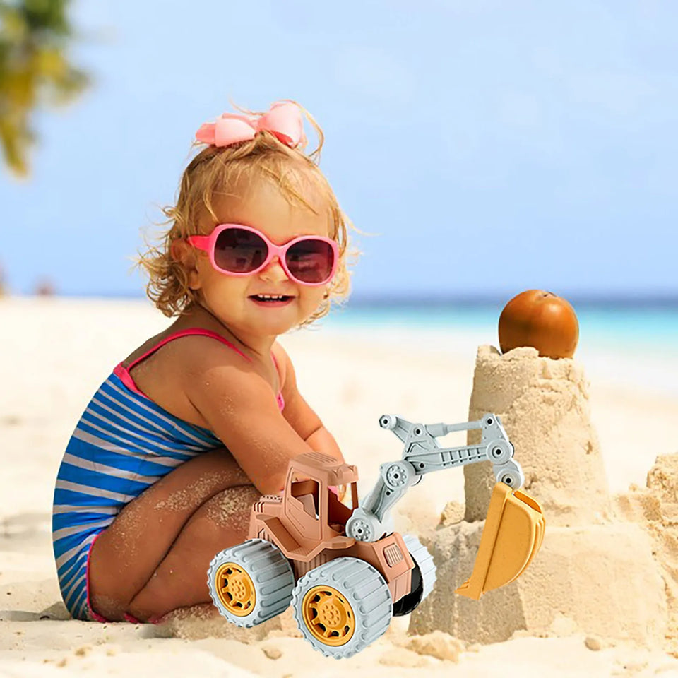 Sand Truck Set™ – Baggerspaß im Freien - Sandkasten - Lastkraftwagen