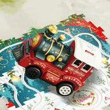 DIY Xmas Train Track™ - Bauen Sie Ihr eigenes Weihnachtswunderland - Weihnachtszug-Puzzle