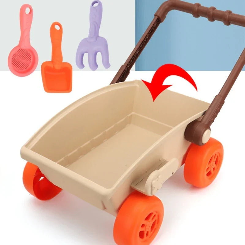 Beach Cart Set™ – Sommerlicher Sandspaß – Strandspielset