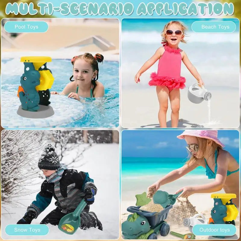 Beach Dino Set™ – Baue deine Burg - Dinotruck Strand