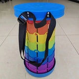 QuickSit - Schnell und stabil - Bunter Klapphocker