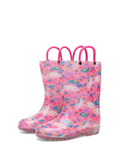 RainySteps – Bequem & wasserdicht – Regenstiefel mit Print & Schlaufe