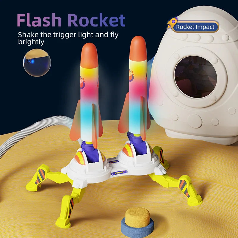 Air Rocket - Sprung & Start - Raketenspielzeug