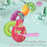 Fruit Lacing Game™ – Feinmotorik - Fruchtperlen Spielzeug