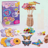 DIY Flower Poke Art – Kreativ & lehrreich – Blumen-Bastelset