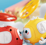 Hover Buddy™ – Luftiges Lächeln – Cartoon-Helikopter