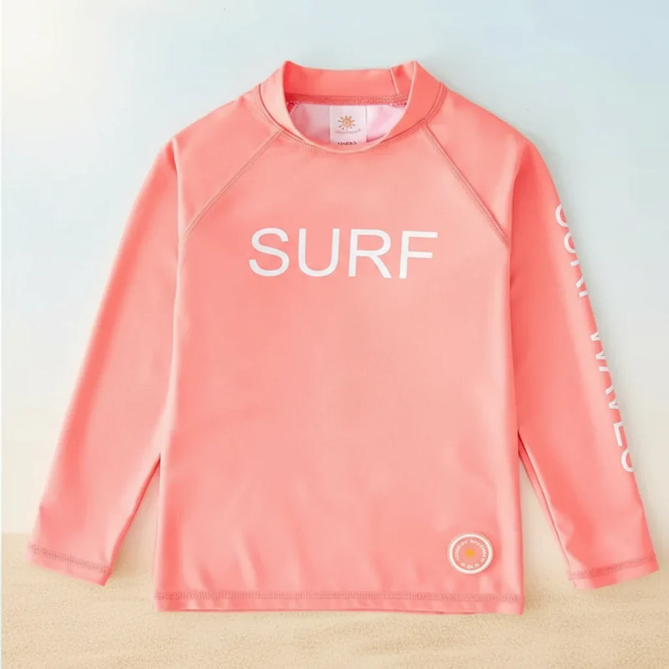 SunShield – Schützend & Flexibel – Langärmliges Surfshirt für Kinder mit UPF 50+