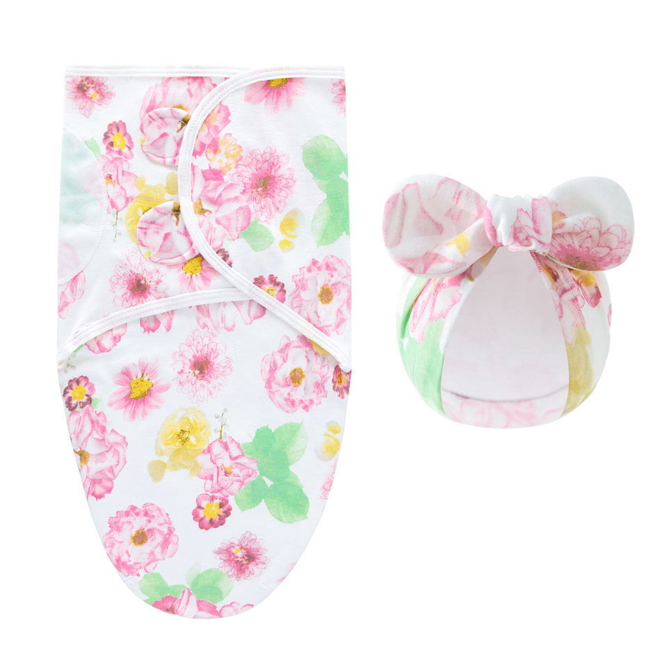 DreamNest – Ruhe & Komfort – Luxuriöses Wickeltuch mit Mütze