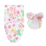 DreamNest – Ruhe & Komfort – Luxuriöses Wickeltuch mit Mütze