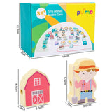 Lace & Thread™ – Stapeln & Einfädeln Spiel –  Auffädeln von Perlen