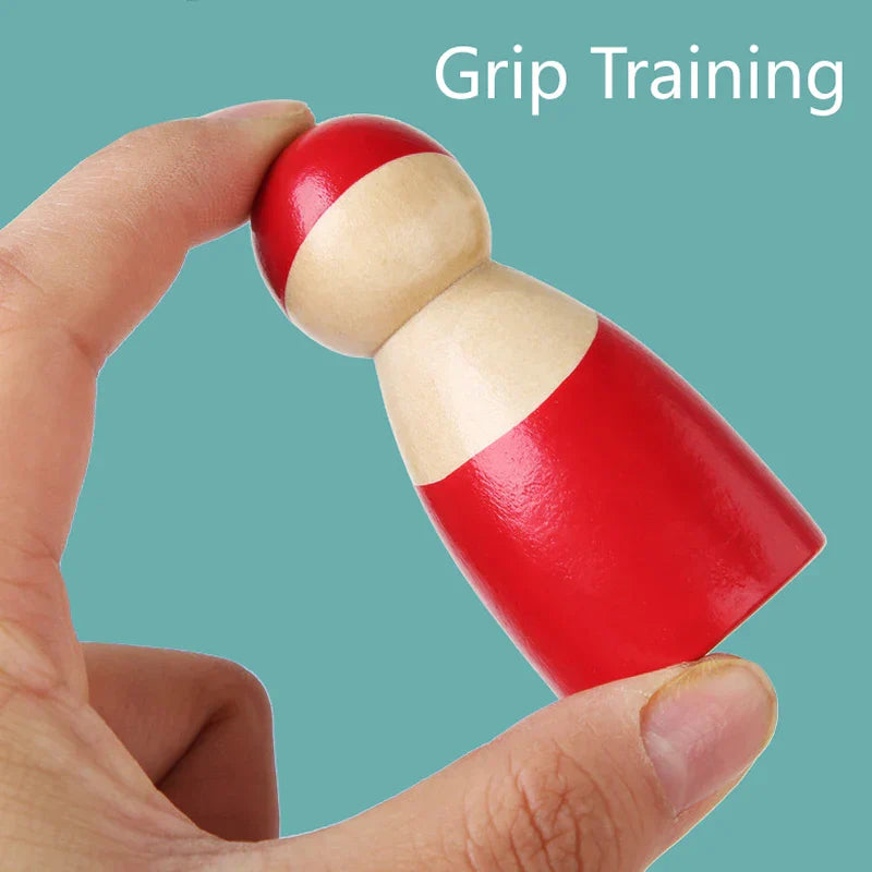 Rainbow Puzzle™ – Bunt & kreativ - Sortierspielzeug aus Holz