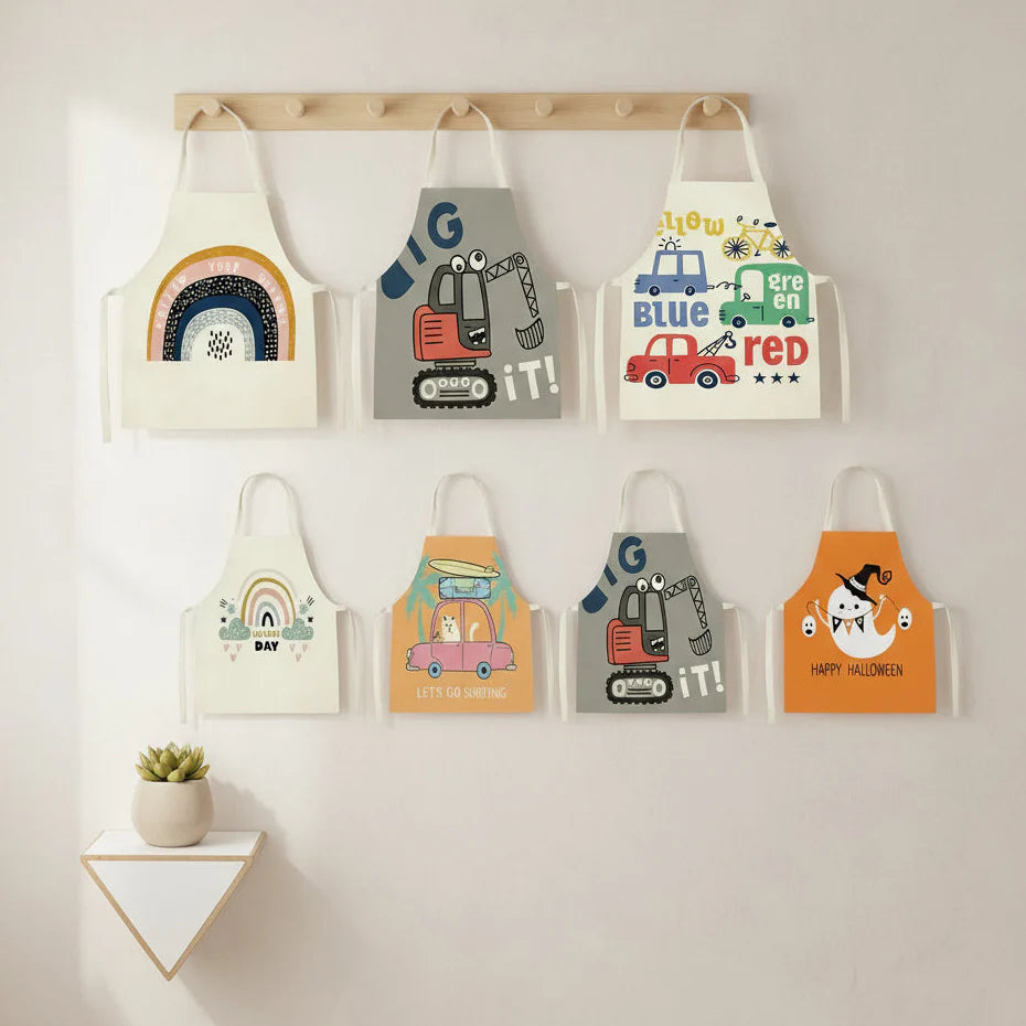 MiniChef™ – Verspielt & schmutzabweisend - Schürze für Kinder