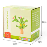 Woods™ - Wortschöpfung & kreativ - Kaktus Buchstabenbaum