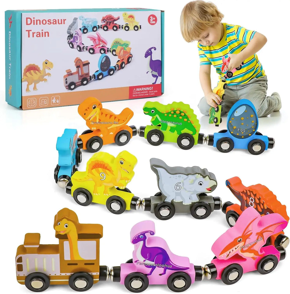 Tiny Express™ – Ausmalen & Gestalten - Holzeisenbahnspielzeug