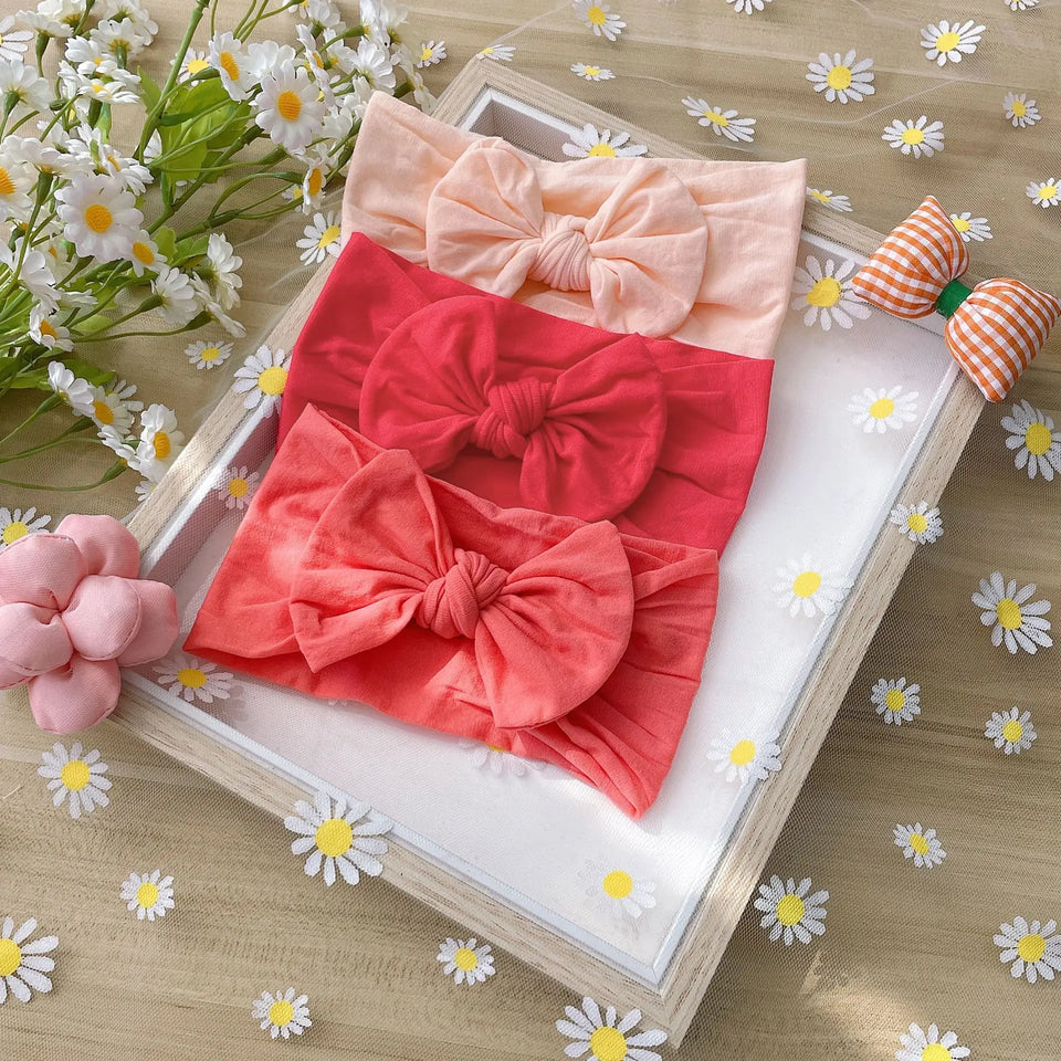 Mini Fashion – Modisch & weich – Kinder-Schleifen-Stirnbänder