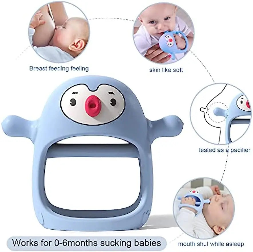 Penguin Teether™ - Beruhigend für das Zahnfleisch - Beißring aus Silikon