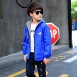 Reversible Kids Jacket – Waterdicht & Winddicht – Lichtgewicht Jas