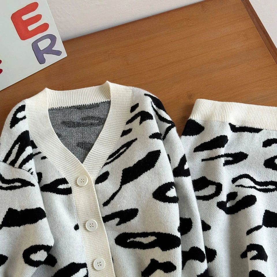 Mini Fashion™ - Warm und stilvoll - Niedliches Frühlingsset für Kinder