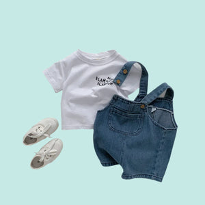 Mini Fashion™ - Jungs Jeans Outfit - Denim-Kleidungsset