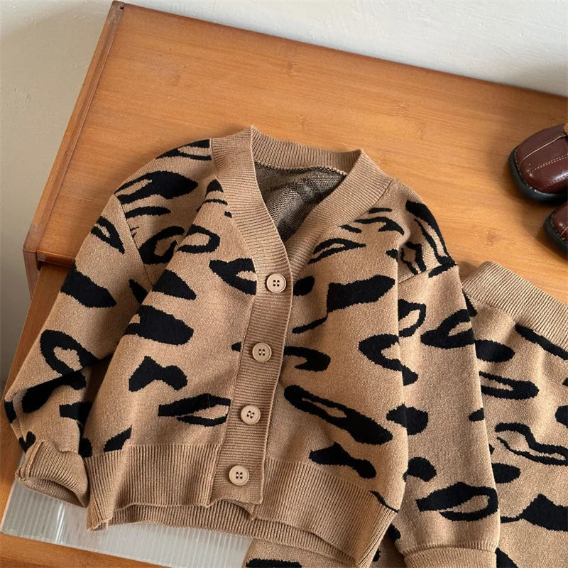 Mini Fashion™ - Warm und stilvoll - Niedliches Frühlingsset für Kinder