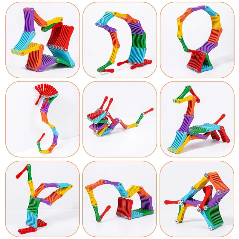 Folding Brain Toy™ – Denken und Spielen – Faltpuzzle aus Holz