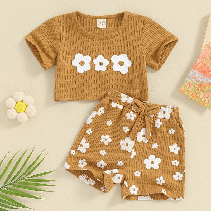 Mini Fashion™ - Bequem und stilvoll - Baby Mädchen Sommer Set