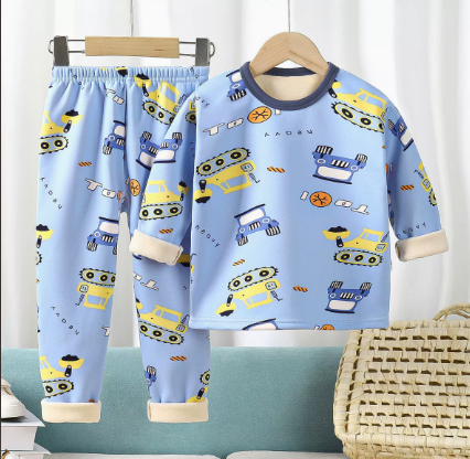 Mini Fashion™ - Kinder Cartoon Fleece Pyjama