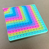 Multicolor Fidget Board™ - Verbesserung der Rechenfertigkeiten - Reken Zappelbrett