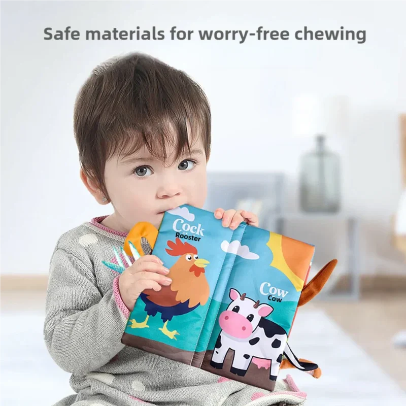 SoftTails – Farbenfroh & sensorisch – Baby-Wackelbuch