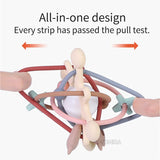 Sensory Rattle Ball™ – Sanfter Greifspaß – Baby-Silikon-Zahnspielzeug