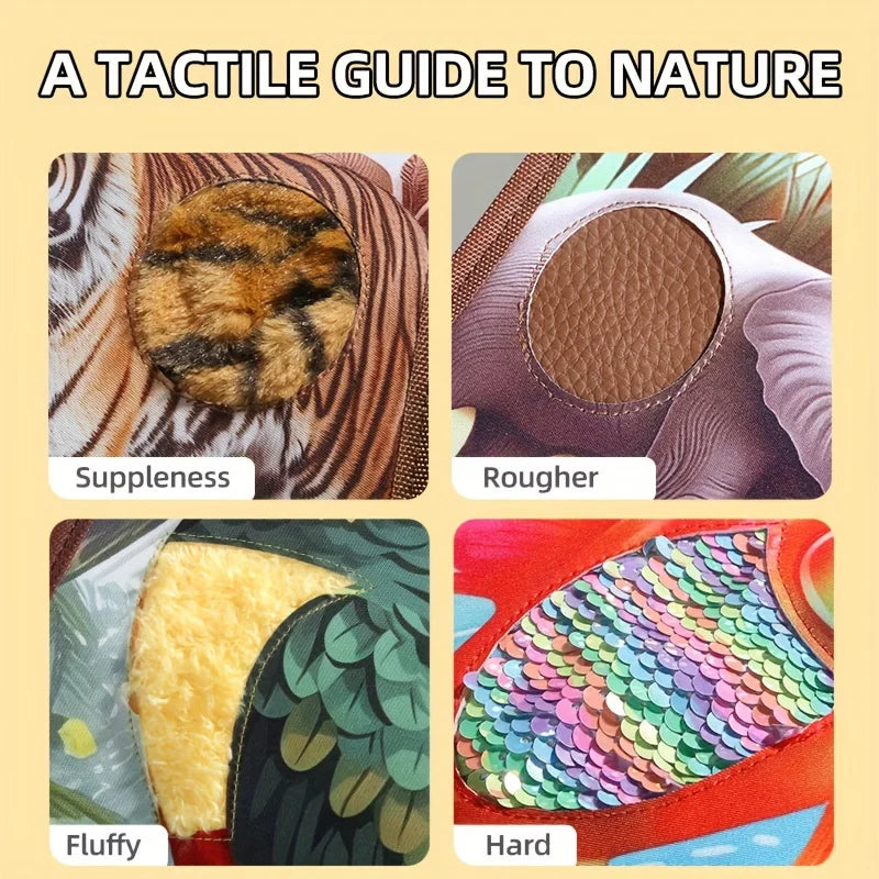 Touch Book™ – Kitzeln & Farben - Sinnesbroschüre Tiere