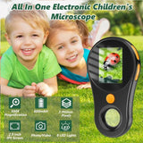 Pocket Microscope 500X - Klein & Leistungsstark - Handlupe