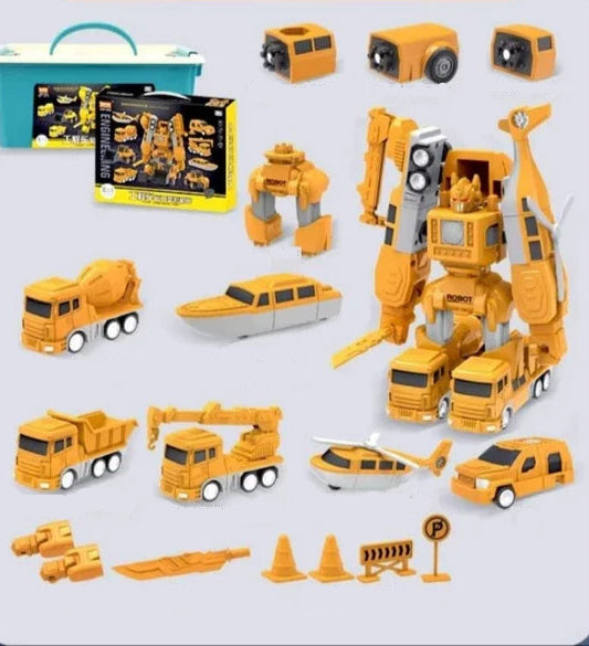 MagnaMix™ - Vom Truck zum Transformer - Spielzeug-LKW Transformer