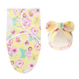 DreamNest – Ruhe & Komfort – Luxuriöses Wickeltuch mit Mütze