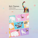 3D Sticker Puzzle – Kreativ & lehrreich – Geometrisches 3D-Puzzle