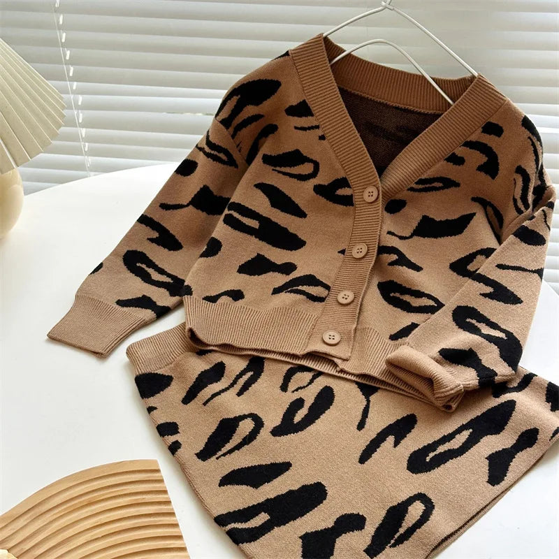 Mini Fashion™ - Warm und stilvoll - Niedliches Frühlingsset für Kinder