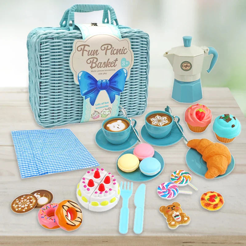 Tea Party Set – Süß & schick – Picknick-Spielzeug-Set