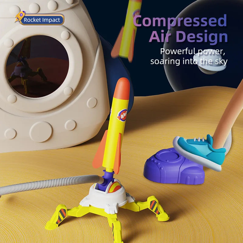 Air Rocket - Sprung & Start - Raketenspielzeug