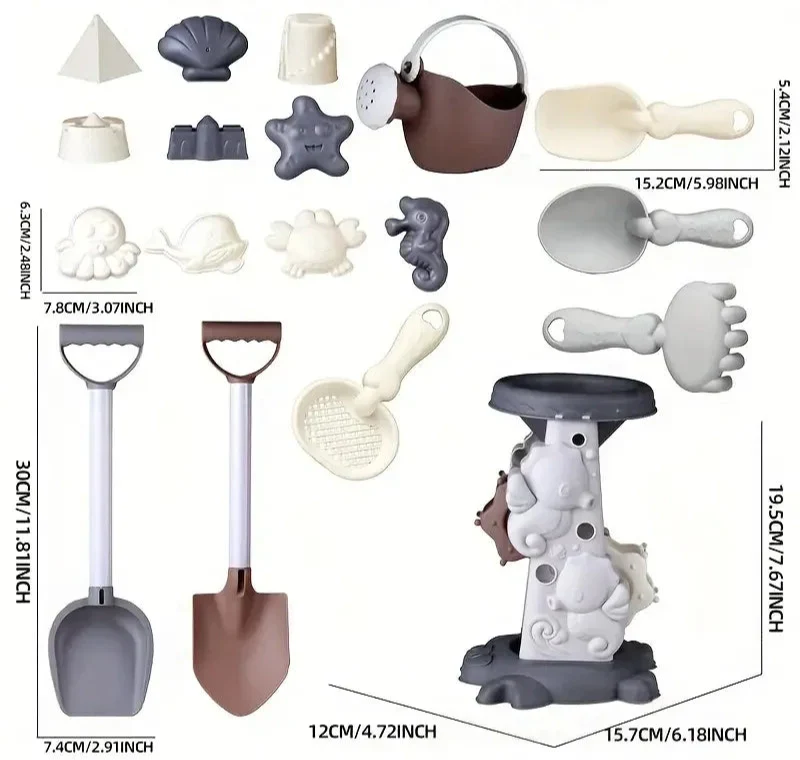 Beach Set™ - Förderung von Kreativität und Geschicklichkeit - Strandspaß-Set für Kinder