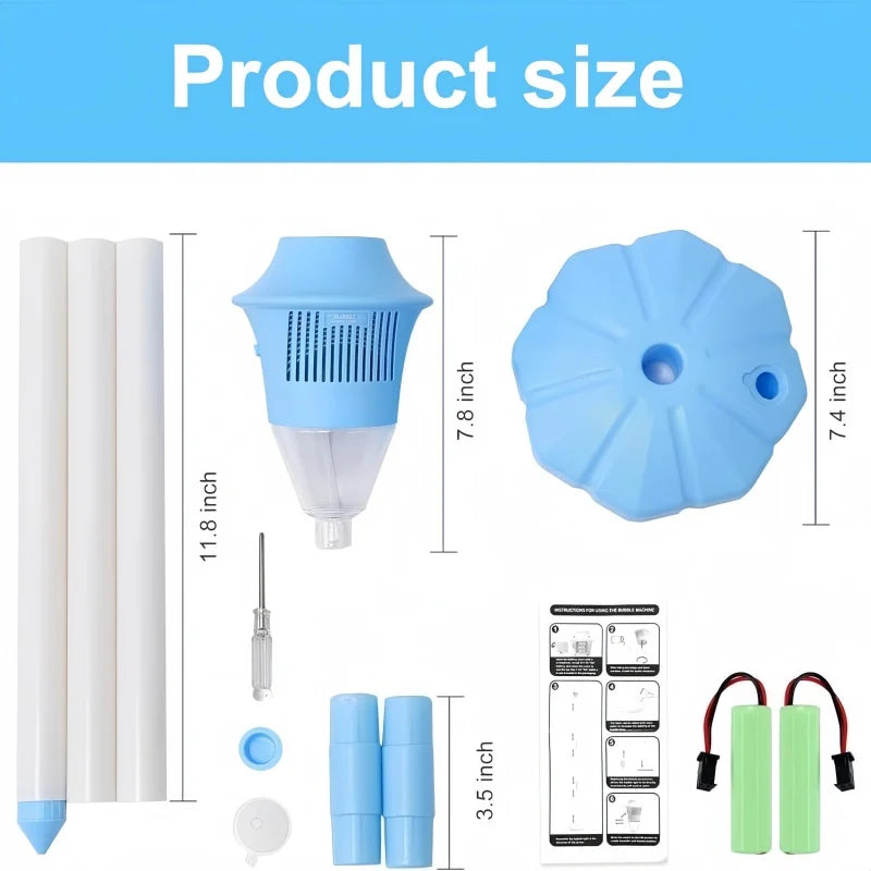 Bubble Breeze™ – Magisch & musikalisch - Seifenblasenlampe