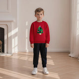 FrostyFit – Warm und gemütlich – Roter Weihnachtspullover